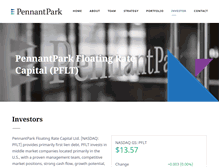 Tablet Screenshot of pennantpark.mwnewsroom.com